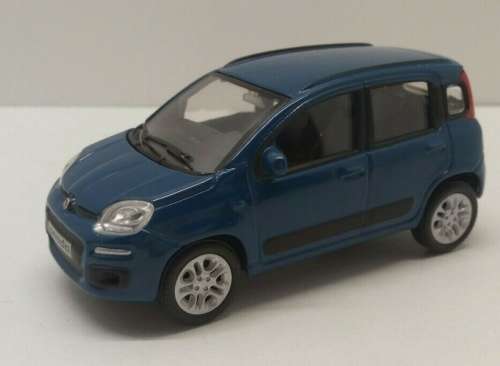 Fiat - Nuova Panda 2012 blue 1/43 Mondo Motors NEW+showcased  #5350 instant wheels