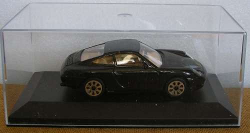 Porsche 911 (996) 1993 black-met 1/43 Bburago NEW+showcased  #5405 instant wheels
