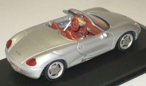 Porsche Boxster Roadster 1996 silver 1/43 Minichamp NEW+showcased  #5408 instant wheels