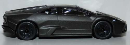 Lamborghini Reventon 2016 matte-dk.grey-met 1/43 Bburago NEW+showcased #5417 instant wheels