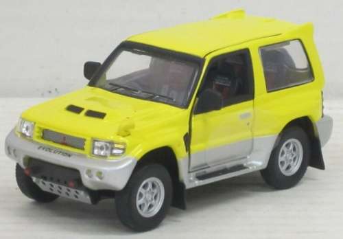 Mitsubishi Pajero Evolution 1999 yellow 1/43 AmericanMint NEW+boxed  #5425 instant wheels