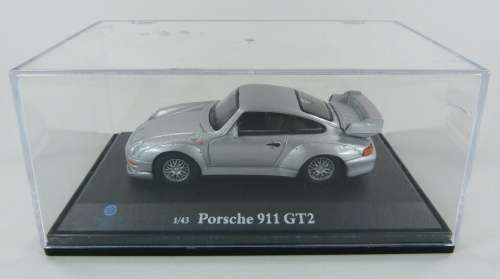 Porsche 911 GT2 2000 silver 1/43 AmericanMint NEW+boxed  #5426 instant wheels