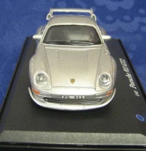 Porsche 911 GT2 2000 silver 1/43 AmericanMint NEW+boxed  #5426 instant wheels
