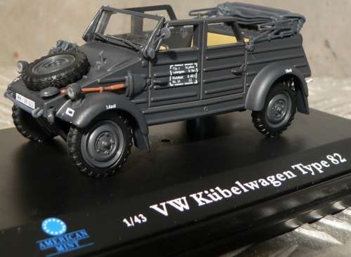 Volkswagen Kuebelwagen Type 82 1943 1/43 AmericanMint NEW+boxed  #5428 instant wheels
