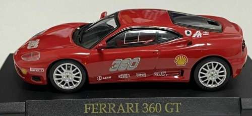 Ferrari 360 GT Modena Challenge 2004 red 1/43 IXO NEW+showcase+blister  #5436 instant wheels