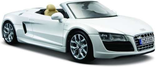 Audi R8 Spyder 2016 white 1/24 Maisto NEW+boxed  #2262 instant wheels