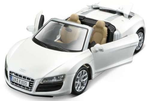 Audi R8 Spyder 2016 white 1/24 Maisto NEW+boxed  #2262 instant wheels