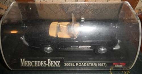 Mercedes-Benz 300SL Roadster 1957 black 1/43 NewRay NEW+boxed  #5494 instant wheels