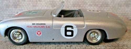 Mercedes-Benz 300SL #6 Panamericana 1952 silver 1/43  NewRay NEW+boxed  #5499 instant wheels