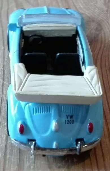 Volkswagen VW1200 Cabriolet 1951 blue/white 1/43 NewRay NEW+boxed  #5500 instant wheels