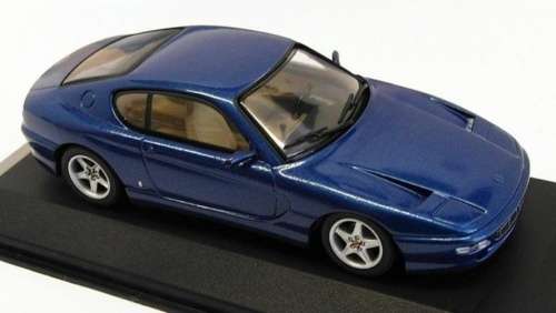 Ferrari 456 M 2003 blue-met 1/43 IXO NEW+boxed  #5513 instant wheels