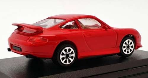 Porsche 911 Carrera RS (993) 1994 red 1/43 Burago NEW+reblistered  #5688 instant wheels