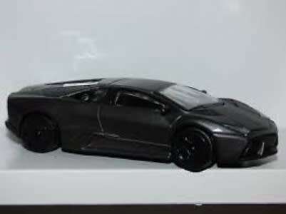 Lamborghini Reventon 2008 matte black 1/43 Bburago NEW+reblistered  #5753 instant wheels