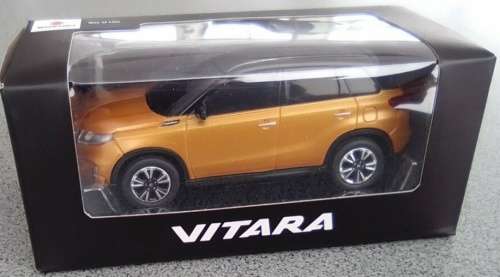 Suzuki Vitara 2020 orange-met+black 1/43 Hi-Story Suzuki Dealer Edn NEW+boxed #5529 instant wheels