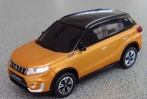 Suzuki Vitara 2020 orange-met+black 1/43 Hi-Story Suzuki Dealer Edn NEW+boxed #5529 instant wheels