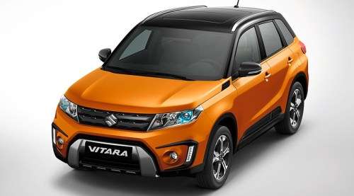 Suzuki Vitara 2020 orange-met+black 1/43 Hi-Story Suzuki Dealer Edn NEW+boxed #5529 instant wheels