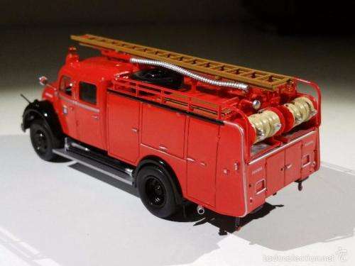 Magirus-Deutz 125A TLF 16 1959 fire brigade 1/43 IXO NEWinBlister  #5552 instant wheels