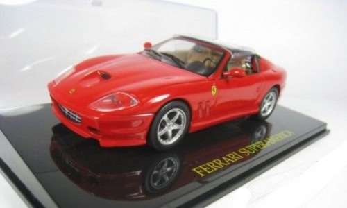 Ferrari 599 SuperAmerica 2008 red 1/43 IXO NEW+showcased  #4165 instant wheels