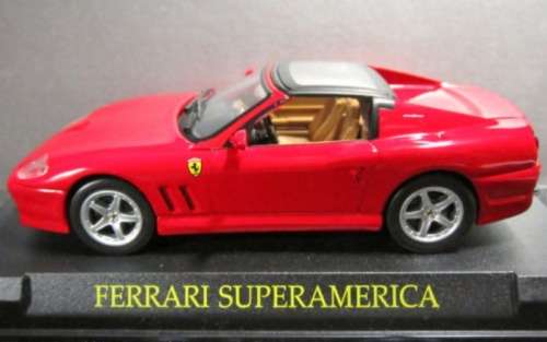 Ferrari 599 SuperAmerica 2008 red 1/43 IXO NEW+showcased  #4165 instant wheels