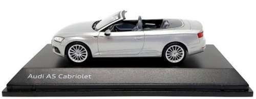Audi A5 Cabriolet 2017 silver 1/43 Spark NEW+boxed   #4175 instant wheels