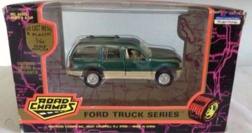 Ford Explorer 1994 green 1/43 RoadChamps NEW+boxed  #5802 instant wheels