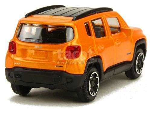 Jeep Renegade 2015 orange-metallic 1/43 Bburago NEW+boxed  #5812 instant wheels