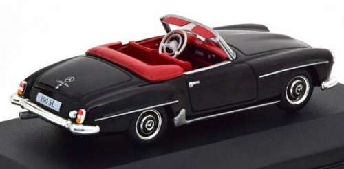 Mercedes-Benz 190SL  (W121) 1955 black 1/43 IXO NEW+boxed  #5397 instant wheels