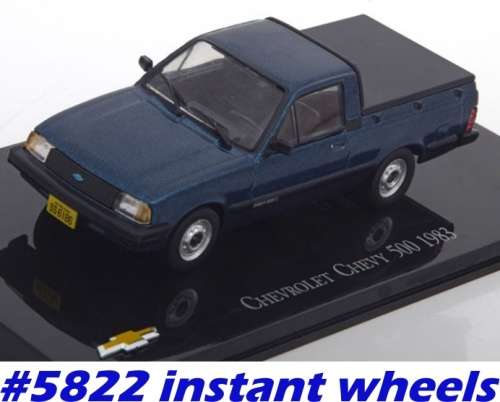 Chevrolet Chevy 500 Pick-up 1983 blue-met 1/43 IXO NEW+boxed  #5822 instant wheels