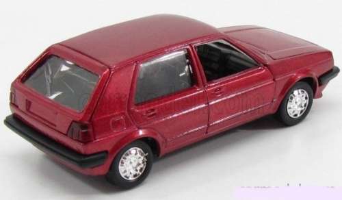 Volkswagen Golf Mk.II 1976 red-metallic 1:43 Schabak NEW+boxed #5849 instant wheels