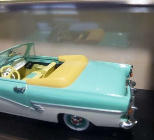 Ford Taunus 17M Cabriolet 1957 blue+white 1:43 Solido NEW+boxed  #5863 instant wheels