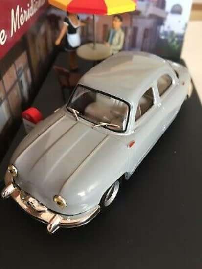 Panhard Dyna Z 1954 lt.blue 1:43 IXO/Altaya NEW+boxed  #5864 instant wheels