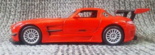 Mercedes-Benz SLS AMG GT3 red 1:24 Motormax NEW+boxed  #2344 instant wheels
