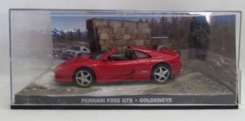Ferrari F355 GTS Spider open 1995 red (JBond/007) 1:43 IXO NEW+boxed #5939 instant wheels