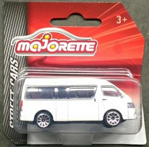 Toyota HiAce H200 Mk.V Minibus 2020 1:64 Majorette NEWinBlister  #6410 instant wheels