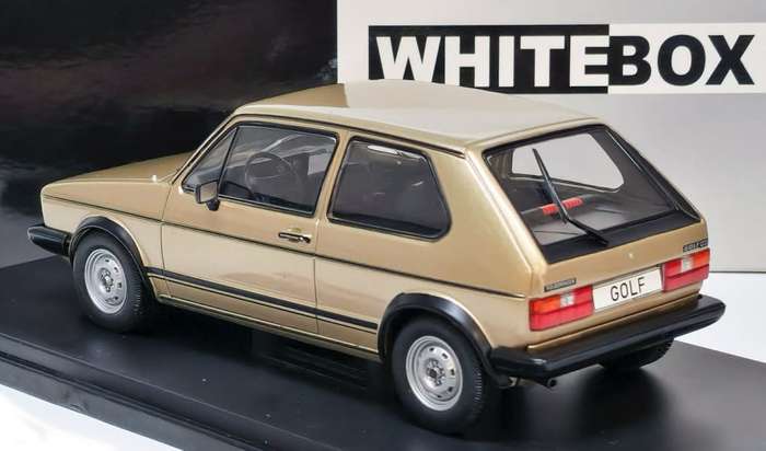 Volkswagen Golf I GTI 1983 beige-metallic 1:24 Whitebox NEW+boxed *2345 instant wheels