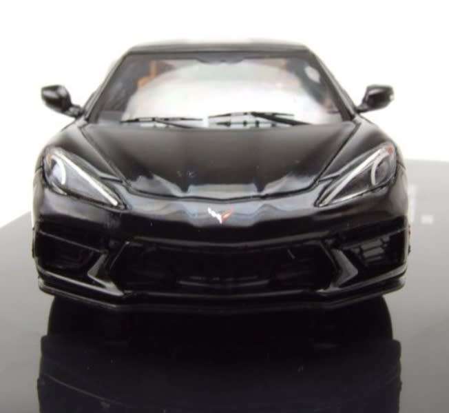 Chevrolet Corvette C8 Stingray 2020 black 1:43 IXO NEW+boxed  *5965 instant wheels