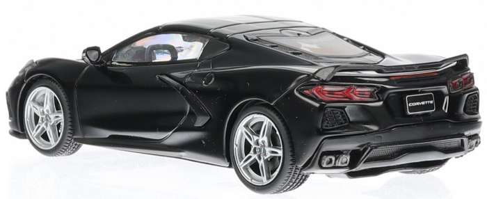 Chevrolet Corvette C8 Stingray 2020 black 1:43 IXO NEW+boxed  *5965 instant wheels
