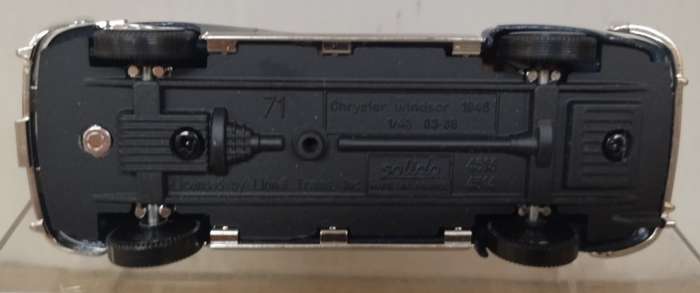 Chrysler Windsor 1946 blue 1:43 Solido NEW+boxed *4536 instant wheels