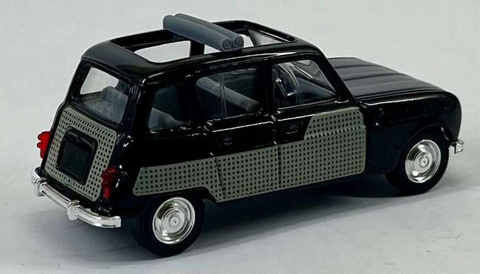 Renault4L decouvrable parisienne 1964 black+grey 1:43 Solido(no.4545) NEW+boxed *4869 instantwheels