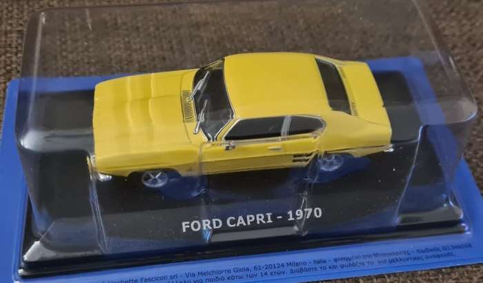 Ford Capri 1970 yellow 1/43 IXO/CarMiniatures NEWinBlister *5974 instant wheels  1270.00