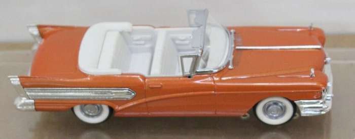 Buick Special open convertible 1958 Copper Orange 1/43 Vitesse NEW+reboxed *5978 instant wheels