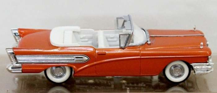 Buick Special open convertible 1958 Copper Orange 1/43 Vitesse NEW+reboxed *5978 instant wheels