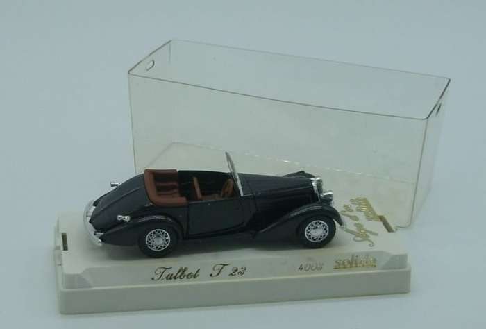 Talbot T23 Roadster 1937 dk.green-met 1/43 Solido 4003 NEW+boxed *5995 instant wheels