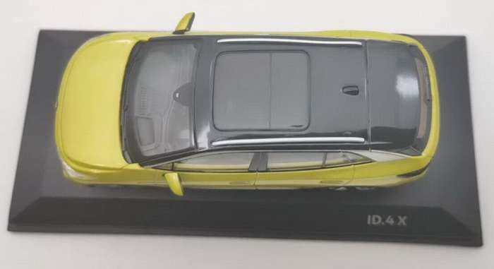 Volkswagen ID 4X 2021 Yellow-met 1/43 Sinemak/IXO NEW+boxed *6000 instant wheels