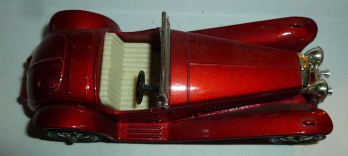 Riley M.P.H. Roadster 1934 red-met 1/43 MOY/Matchbox NEW+showcased *6008 instant wheels