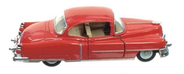 Cadillac Series 62 Coupe 1953 red 1/43 MotorMax NEW+boxed *6010 instant wheels