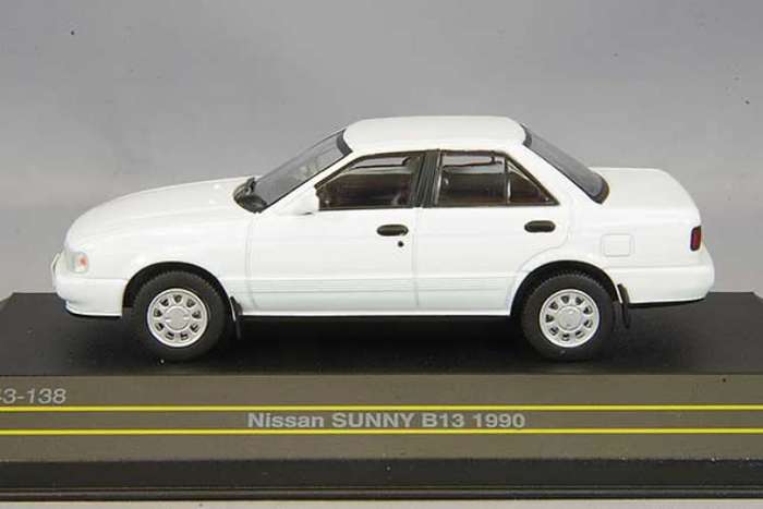 Nissan Sunny (B13) 1990 chrystal white 1/43 First43-138 NEW+boxed *6019 instant wheels 1270.00
