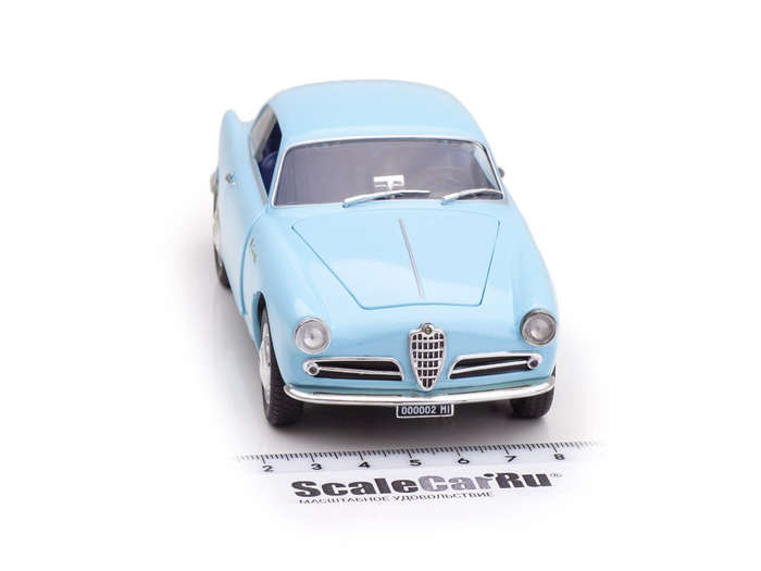 Alfa Romeo Giulietta Sprint 1954 blue 1/24 NEO NEWinBlister  #2162 instant wheels