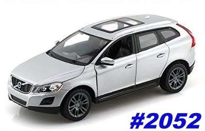 Volvo XC 60 2002 silver 1/24 Rastar NEW+boxed  #2052 instant wheels