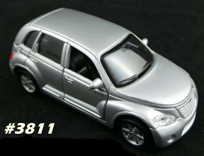 Chrysler GT Cruiser 2000 silver 1/38 Maisto NEW+reblistered  #3811 instant wheels